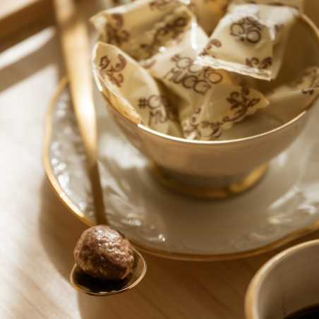 CiokoMucci® Mandorle al Caramello salato in monodose - Box 400gr.