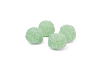 Cristalli Mucci® al liquore Lime & Menta confezionati in monodose - Box 200gr.