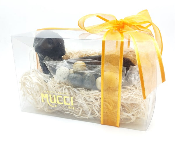 Agnellino di Cioccolato con Tenerelli Mucci® 250gr.