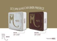 Confetti e Dragées Mucci® gusti assortiti - SCATOLA IN LATTA BROWN 380gr.