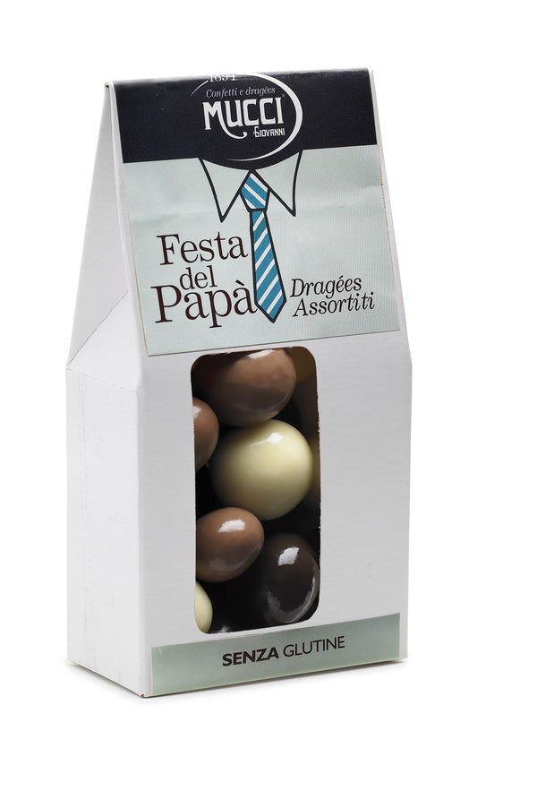 Festa del Papà - Dragées Assortiti al Cioccolato Pack 75gr.