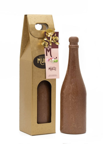 Bottiglia di Cioccolato al Latte con Tenerelli Mucci® 600gr