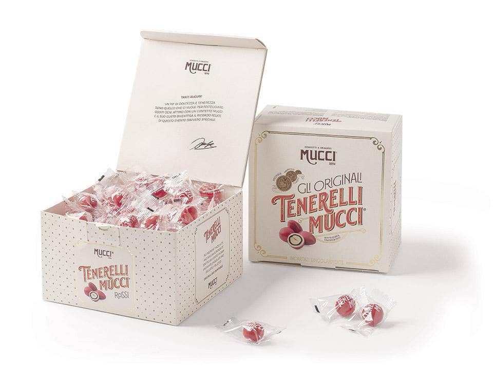 Confetti e Dragées Mucci® gusti assortiti - Confezione regalo 300gr.